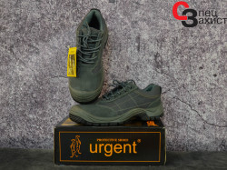 Кросівки (напівчеревики) робочі Urgent 202 S1 сірі замшеві