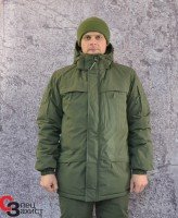 Куртка зимова оливка Ісландія