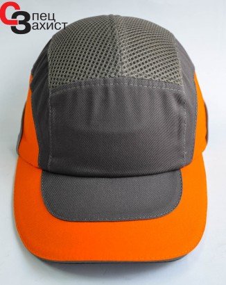 Каскетка робоча Sizam B-Cap (ABS+EVA) сіро-помаранчева