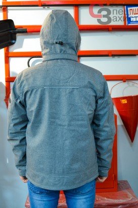 куртка утепленная рабочая софтшел Sizam Northhampton с капюшоном