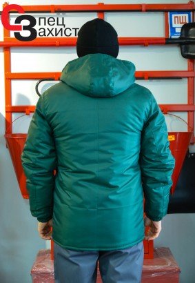 куртка рабочая зимняя на синтепоне плащовка