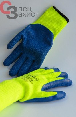 рукавички робочі з спіненим латексом 
