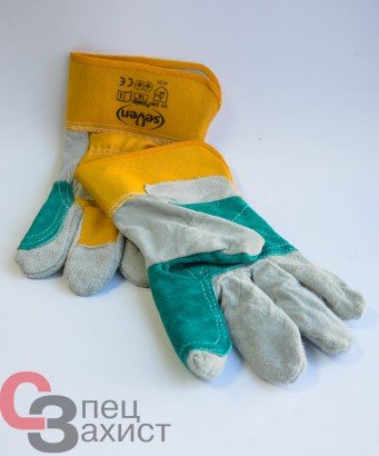 перчатки рабочие комбинированные спилок