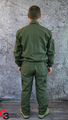 зелений хакі костюм для охорони
